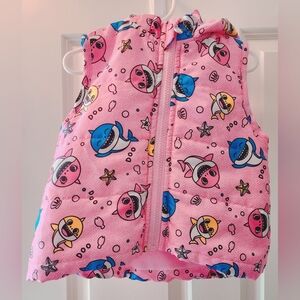 Baby Shark Puffer Vest
